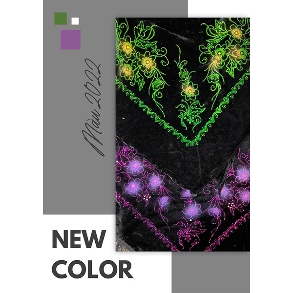 Khăn choàng truyền thống Việt dành cho các bà, mẹ, người cao tuổi.