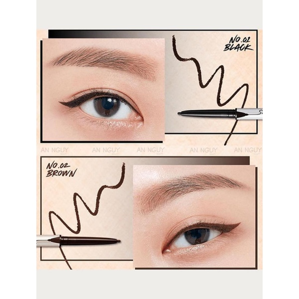 Chì kẻ mắt không trôi Clio Sharp So Simple Waterproof Pencil Liner 0.14g