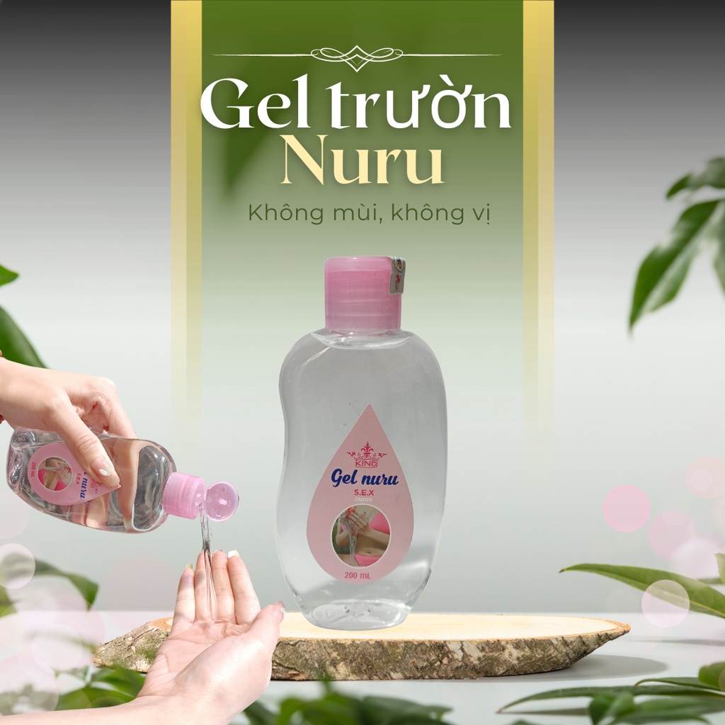 Gel massage body siêu trơn - 200ml