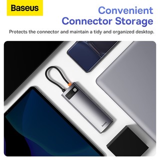 Hub Mở Rộng Baseus StarJoy Cho Laptop | HDMI 4K@60Hz, Sạc Nhanh PD 100W
