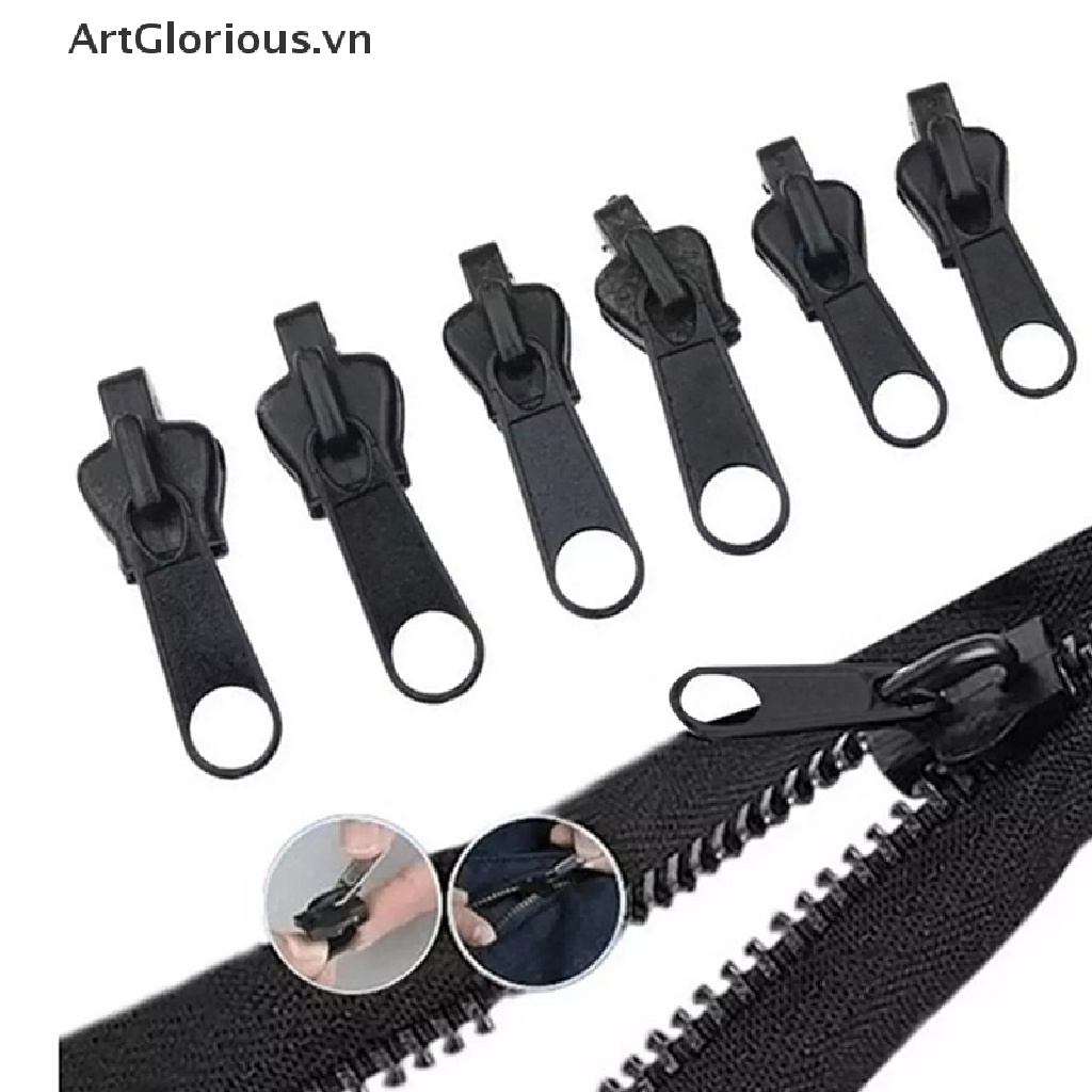Set 6 Dây Khóa Kéo Thay Thế Thông Dụng