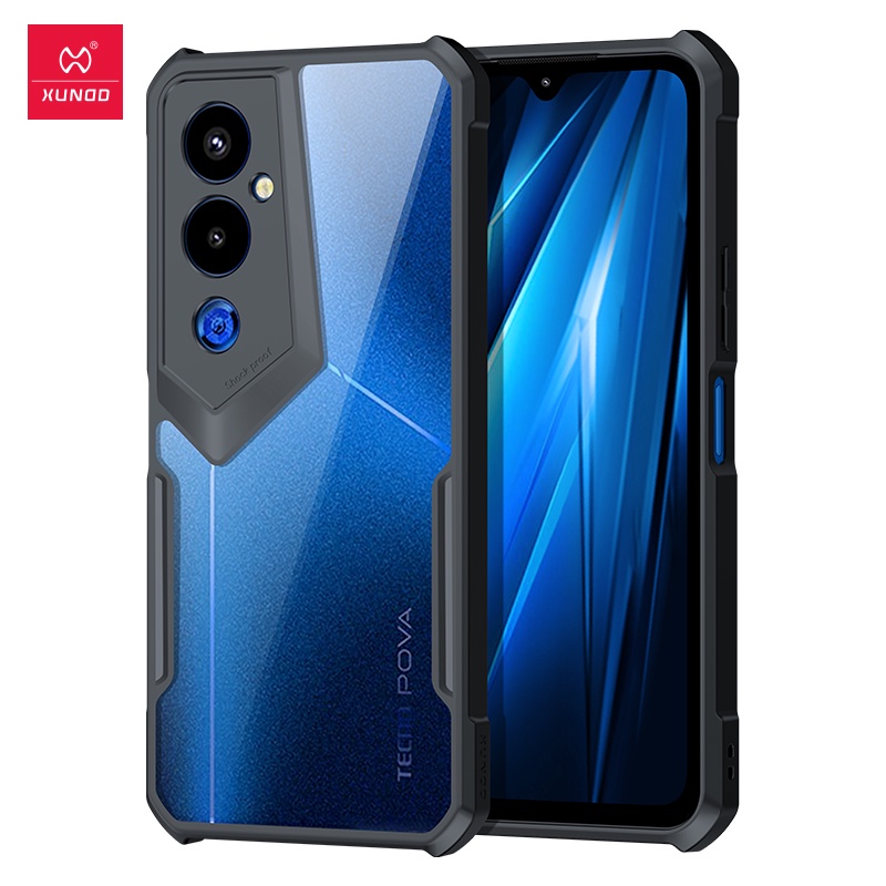 Ốp điện thoại XUNDD túi khí bảo vệ chống sốc thích hợp cho Tecno Pova 4/Pova 4 Pro