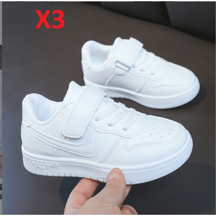 Giày thể thao bé trai gái X3 trắng