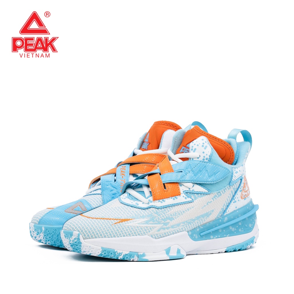 Giày bóng rổ trẻ em PEAK Taichi Basketball KID Chlorine EKT2407A