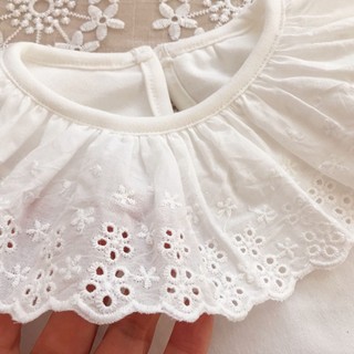 Aó cổ béo dễ thương cho bé gái