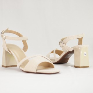 Giày sandal guốc nữ giavy gót cao 7 phân - sg.dp355