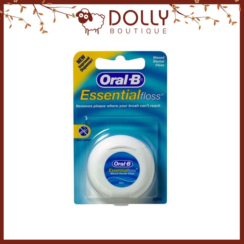 CHỈ NHA KHOA ORAL-B ESSENTIAL FLOSS MINT