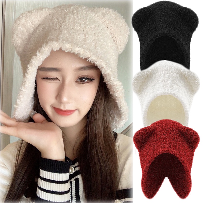 Mũ Dệt Kim Bảo Vệ Tai Chống Gió Giữ Ấm Đa Năng Cho Trẻ Em