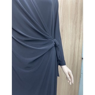 Đầm thun ladong cột eo xuât khẩu