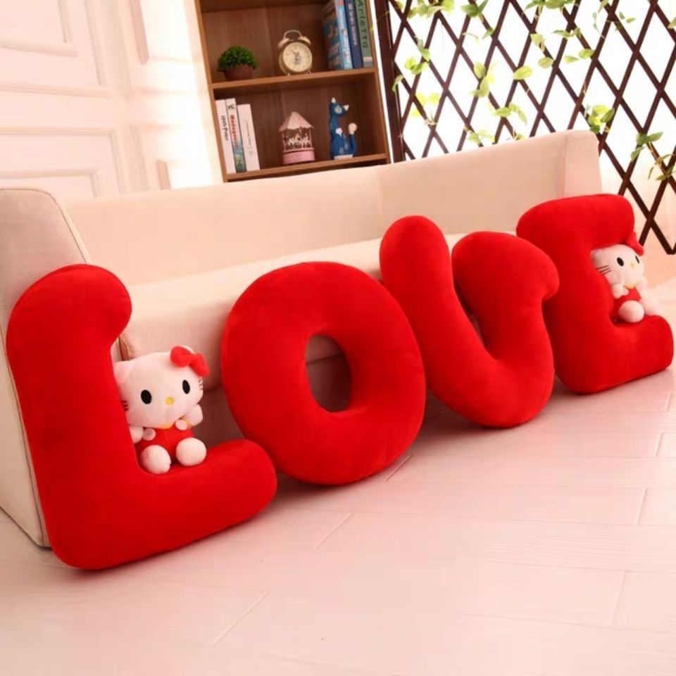 Lễ kỷ niệm đám cưới cặp vợ chồng quà tặng sinh nhật bạn thân sáng tạo gối ôm quà tặng đồ chơi sang trọng giường búp bê một cặp trao đổi quà tặng