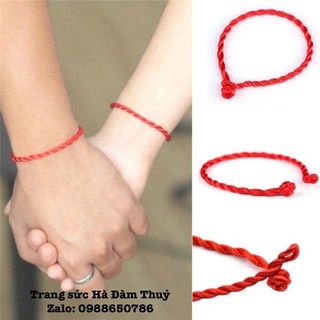 Dây đeo tay chỉ đỏ may mắn 🍀🍀🍀