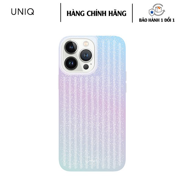 Ốp lưng iPhone 14 Pro Max UNIQ Hybrid Coehl Linear được tạo nên từ nhựa TPU và nhựa PC cao cấp