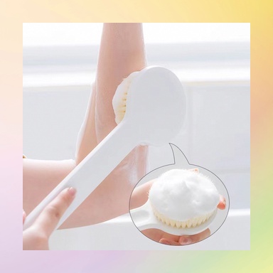 Bàn Chải Cọ Lưng Muji Cán Dài Có Hộp