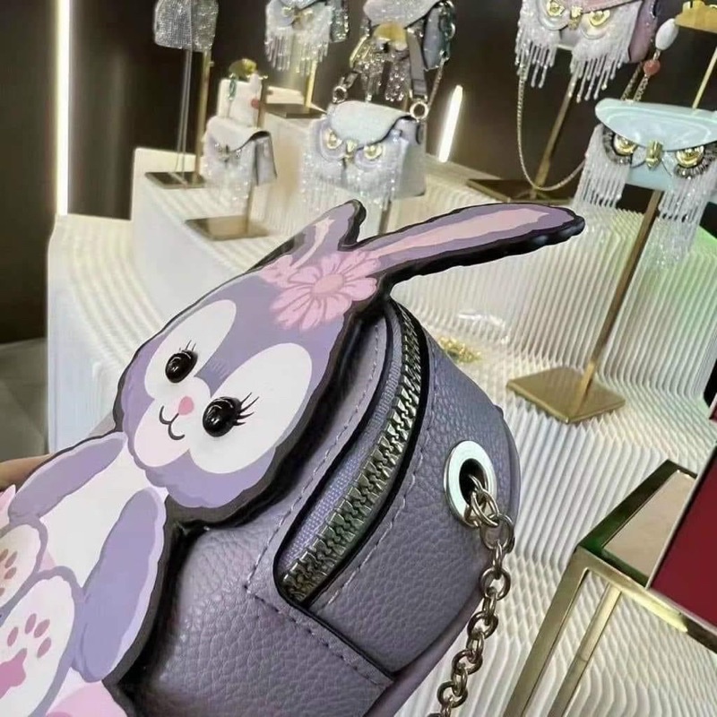 Túi Thỏ Tím Mini Full Hộp Siêu Dễ Thương
