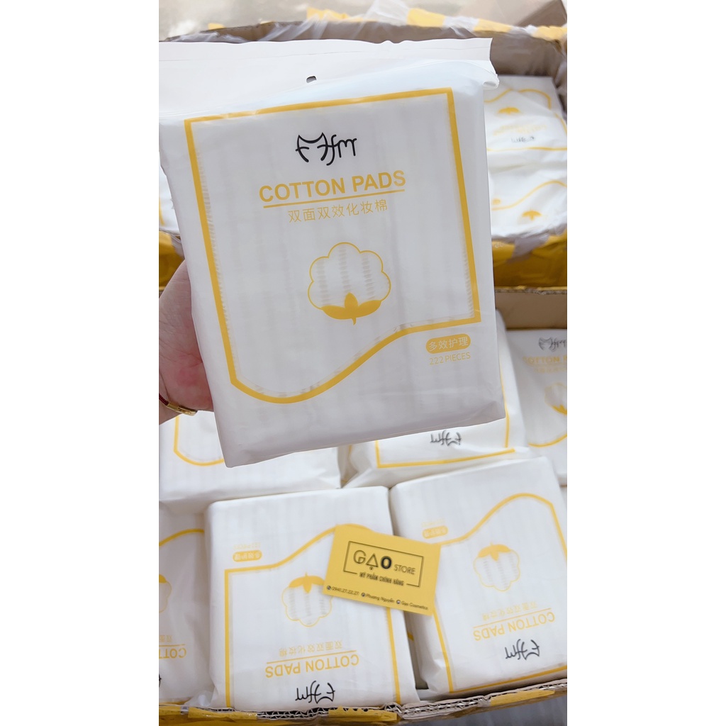 Bông tẩy trang 222 miếng Lameila Cotton Pads