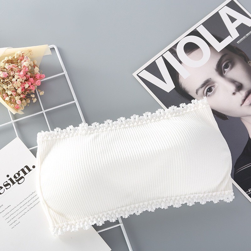 Áo Bra Nữ LADI Cup Ngực Không Dây Phối Viền Ren Điệu Đà Sexy Quyến Rũ MÃ 7703