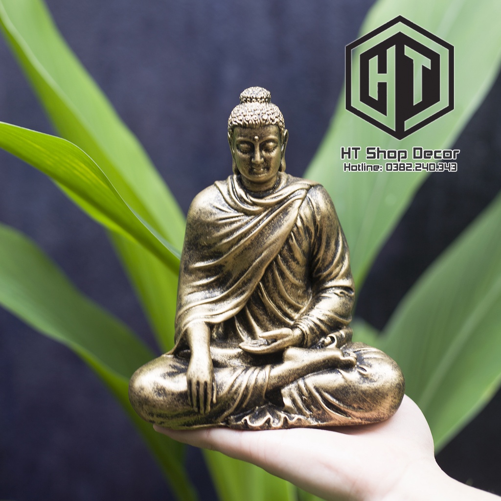 Bổn sư Thích Ca cao 17cm