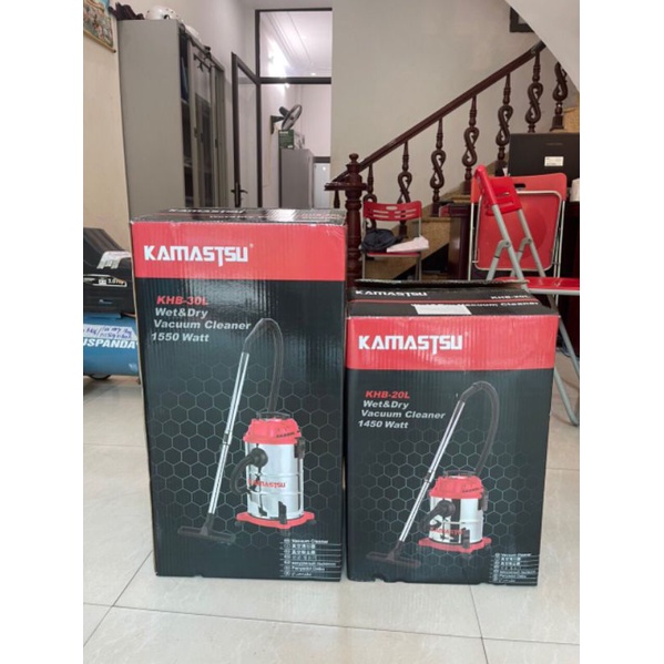 Máy hút bụi Kamatsu 20 lít KHB-20L