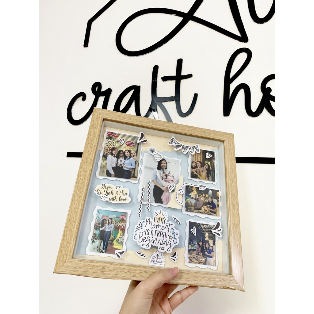 Khung Hình Fairwell - Quà Tặng Chia Tay Đồng Nghiệp - Khung Hình Scrapbook Handmade