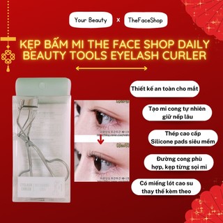 Kẹp bấm mi The Face Shop Daily Beauty Tools Eyelash Curler