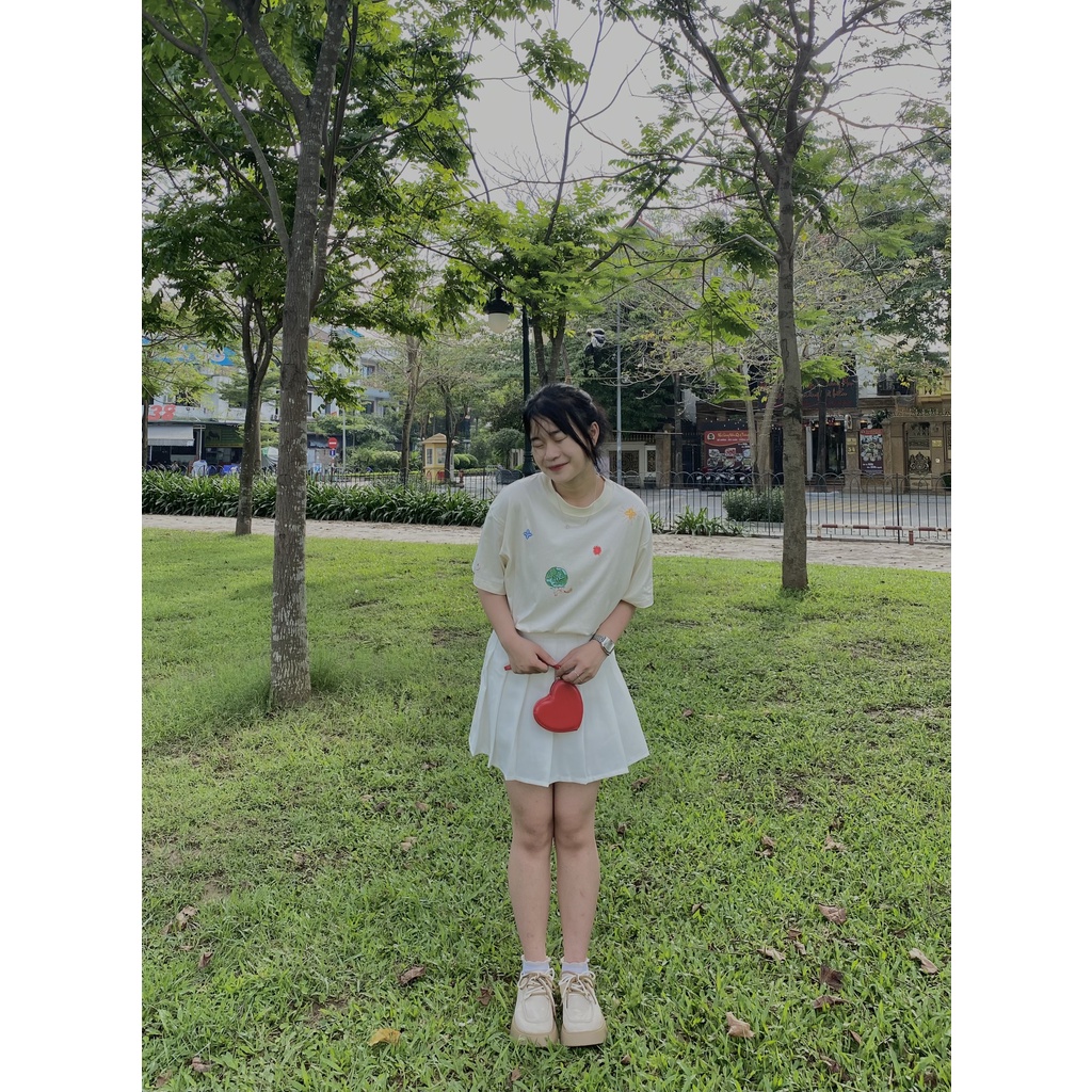 Ví nữ ngắn mini hình trái tim siêu xinh siêu đẹp thời trang cầm tay