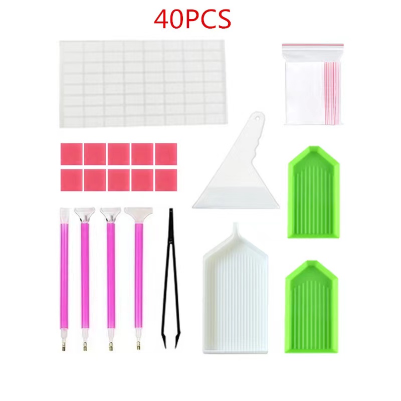 Bộ Tranh Đính Đá 5D Tự Làm Trang Trí Nhà Cửa