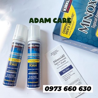 Combo 2 chai minoxidil 5% dạng Foam mọc râu tóc