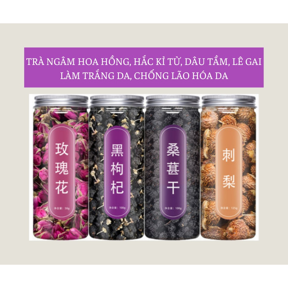TRÀ HOA DƯỠNG NHAN TĂNG CƯỜNG VITA C TRẮNG DA MỜ NÁM THƠM CƠ THỂ