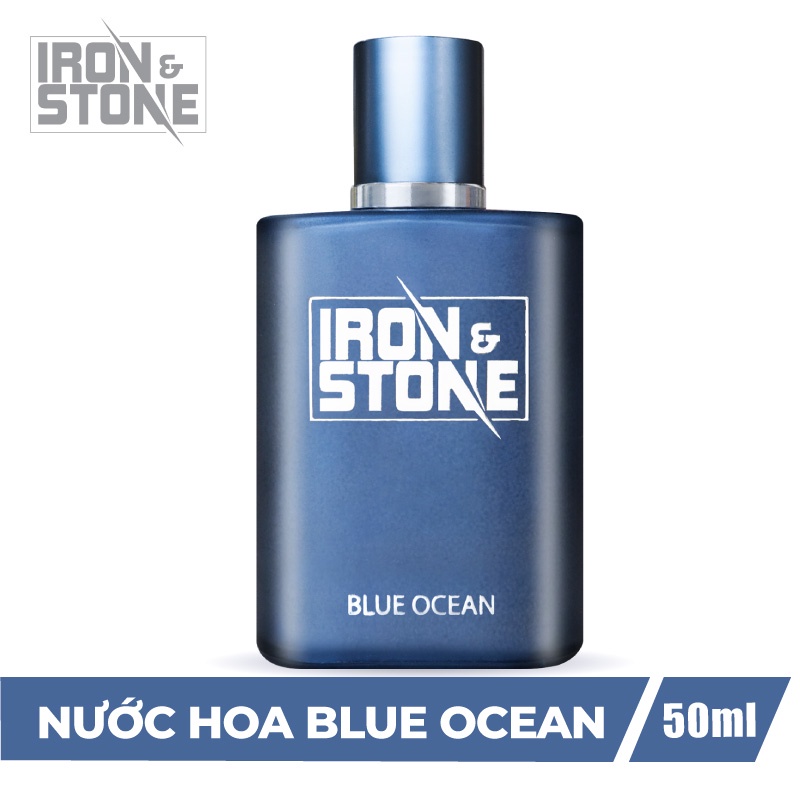 [Mã BMLTA35 giảm đến 35K đơn 99K] Nước hoa IRON & STONE Blue Ocean 50ml Z2002 - Dành cho nam