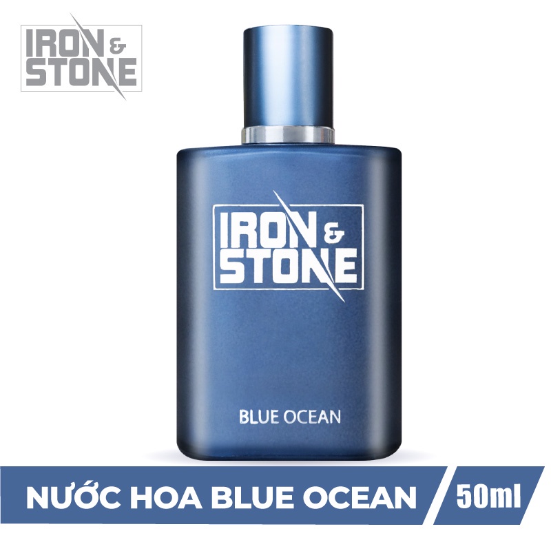Nước hoa IRON &amp; STONE Blue Ocean 50ml Z2002 - Dành cho nam