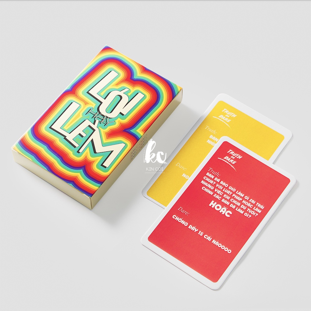 Bộ bài “Lói hay Lèm” Mang đến sự thú vị, tạo cơ hội kết nối tình bạn | KIN COI