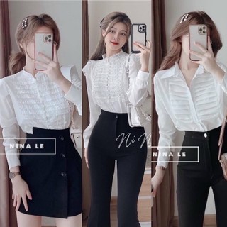 ÁO SƠ MI REN NGỰC
