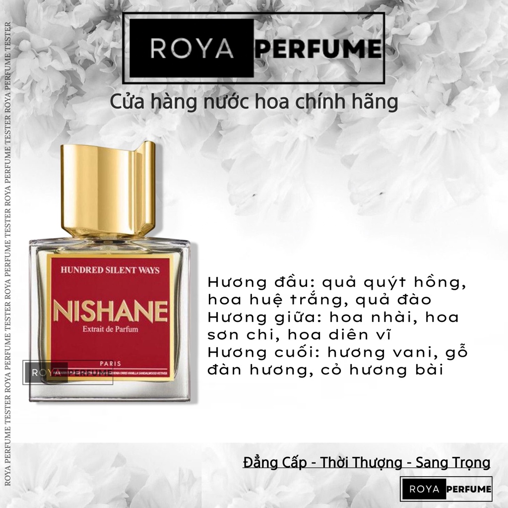 -𝑹𝑶𝑱𝑨- Nước hoa Nishane Hundred Silent Ways -𝑹𝑶𝑱𝑨-