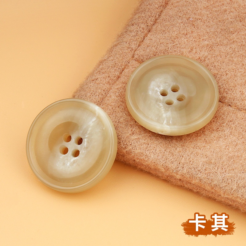 Khuy Áo Khoác Len Chống Gió Trang Trí Mắt To Bằng Resin Cài Khuy Áo Cao Cấp