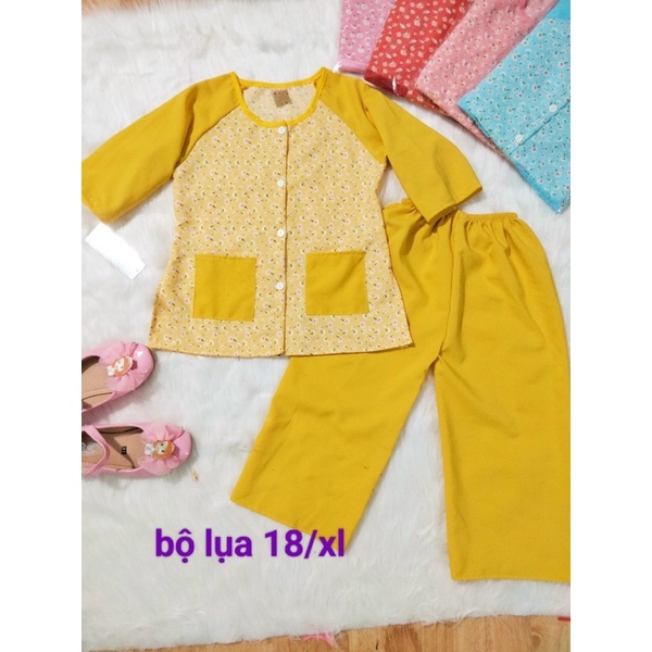 Bà ba lụa cho bé gái 19-25kg