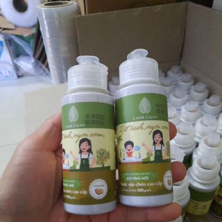 Nước rửa chén bát hữu cơ Layer Clean chai cao cấp