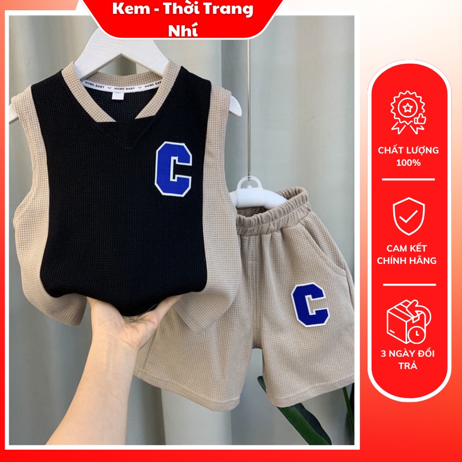 Sét đồ sát nách trẻ em form chuẩn, mẫu dáng đẹp và mềm nhẹ, cho bé hoạt động vui chơi cả ngày,đủ size cho bé từ 7/36kg