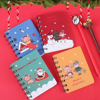 Sổ lò xo A7 Noel (có dòng kẻ)