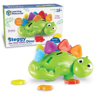  Bộ đồ chơi vận động tinh chủ đề khủng long - Steggy the Fine Motor Dino Learning Resources