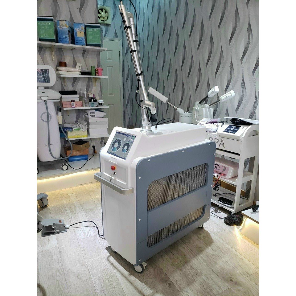 Máy xóa xăm xóa nám tàn nhang, Máy laser Pico Way trục khuỷu