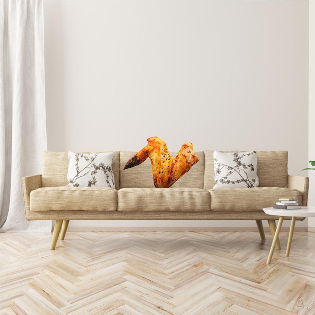 Gối Nhồi Bông Hình Cánh Gà Trang Trí Ghế Sofa