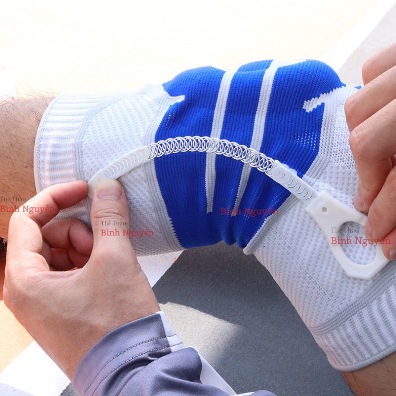 Băng Bảo Vệ Đầu Gối Silicone AB058 Chuyên Dụng Bảo Vệ Bánh Chè Tập Gym, Bóng Đá, Bóng Rổ, Chạy Bộ