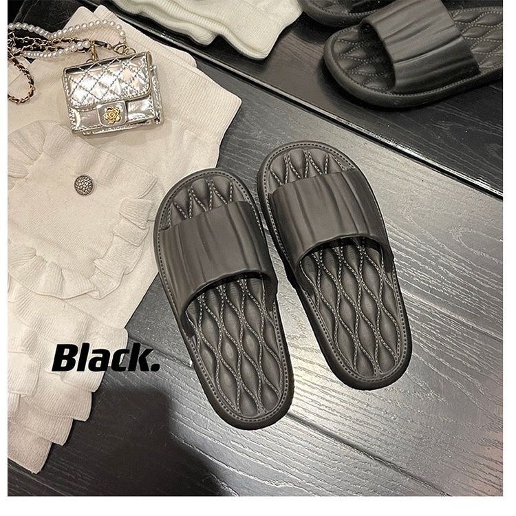 JY065-A0 Dép quai ngang đế mềm  siêu nhẹ mùa hè mới cho nam nữ thời trang ở nhà và đi chơi cho các cặp đôi