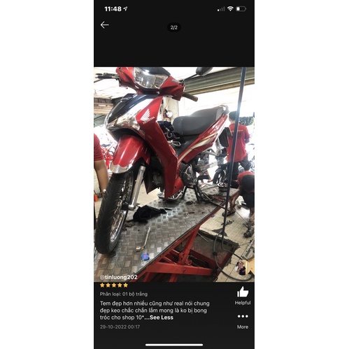 Bộ tem xe honda Future FI chữ nổi hàng nhập Thái Lan dành riêng cho dòng xe này