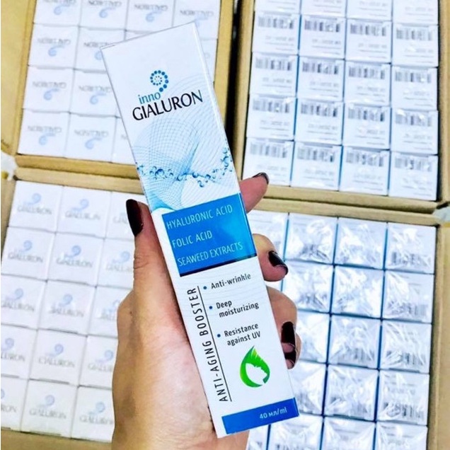 Nếp nhăn ở mắt Inno Gialuron giảm nếp nhăn trán khóe miệng căng da nâng cơ chống lão hoá[ Tặng máy massage  mặt]