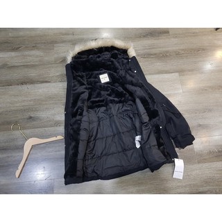 [Ảnh thật + video] Áo parka mind vnxk đen túi dọc