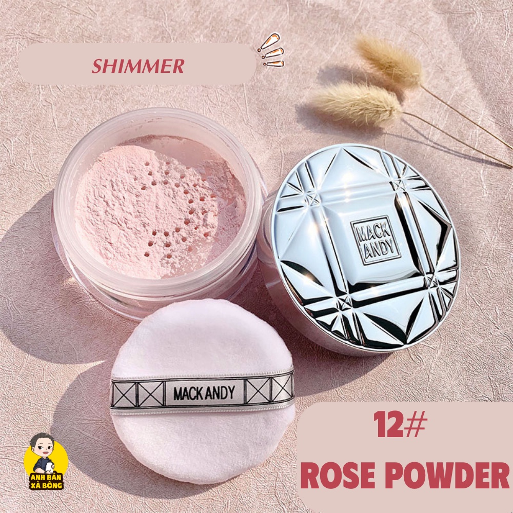 Phấn Phủ Kiềm Dầu MACK ANDY Creamy Lithe Permeate Loose Powder MK037