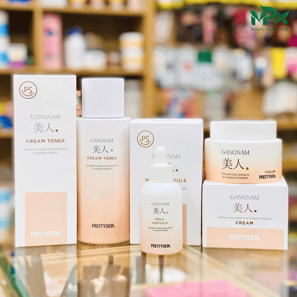Set 3 món giảm nám GangNam miin Pretty Skin - MPX