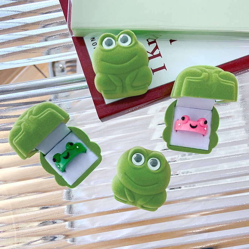 Hộp Đựng Trang Sức Hình Chú Ếch Dễ Thương