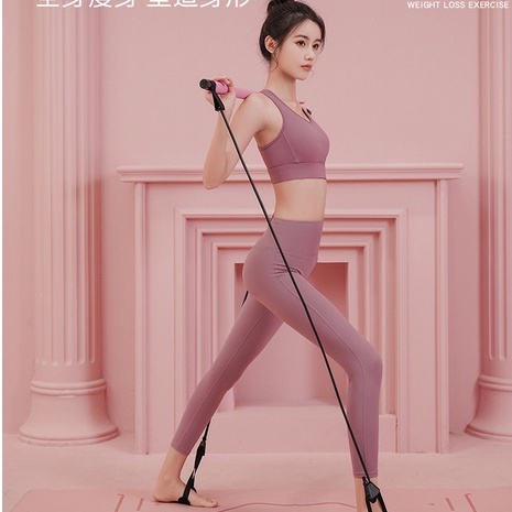 [HOT!!!] Thanh Tập Pilates Có Dây Kháng Lực Tập Tay Lưng Ngực Mông Chân Đùi Toàn Thân Đa Năng Cao Cấp
